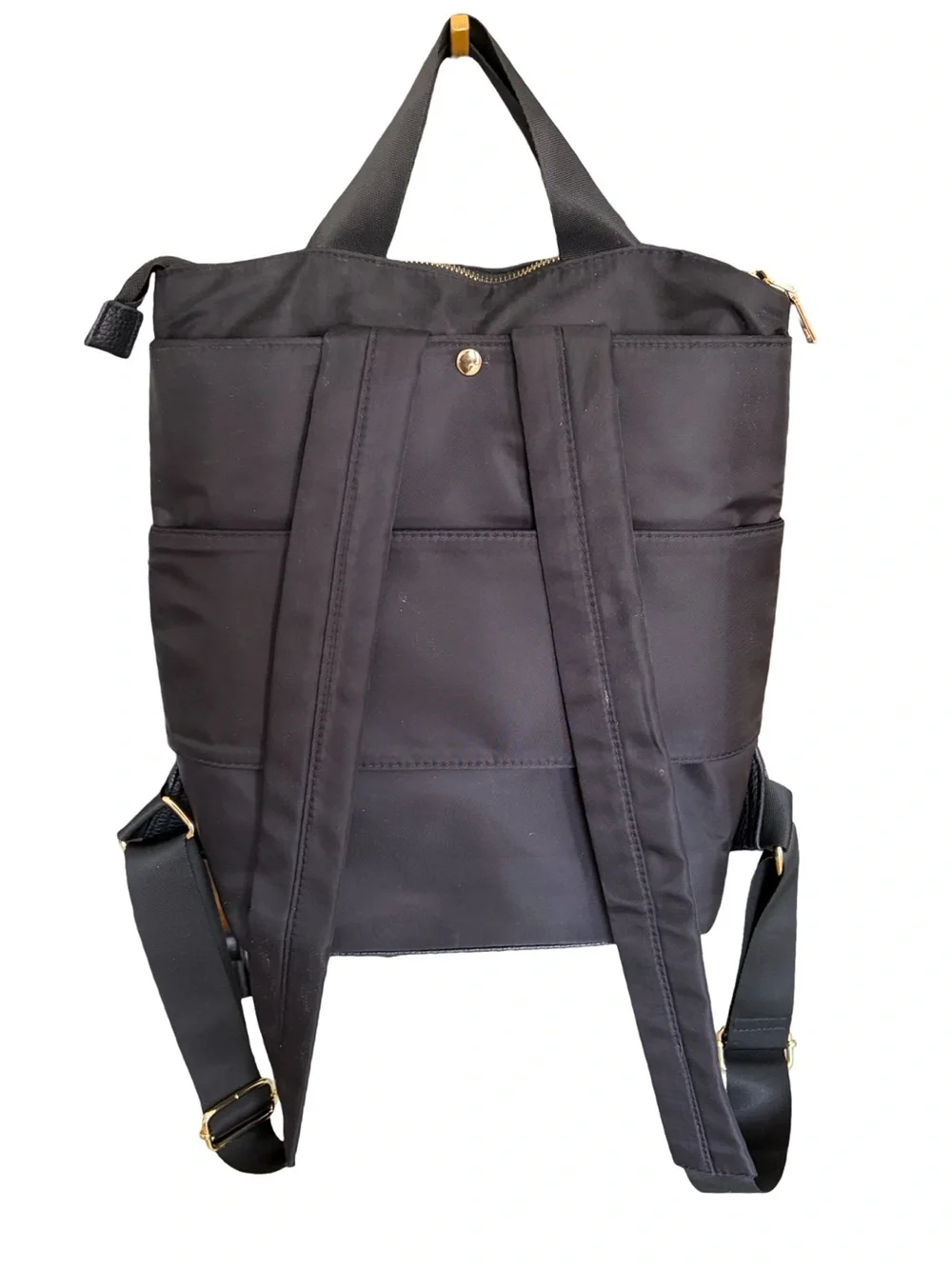 Cynthia Rowley Black Nylon Laptop Backpack Travel Work